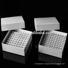 100-wells cryovial box , freezer box for 5ml cryovial tube